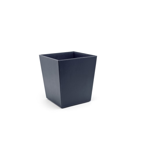 London Flare Wastebasket, 14 Quart, Navy